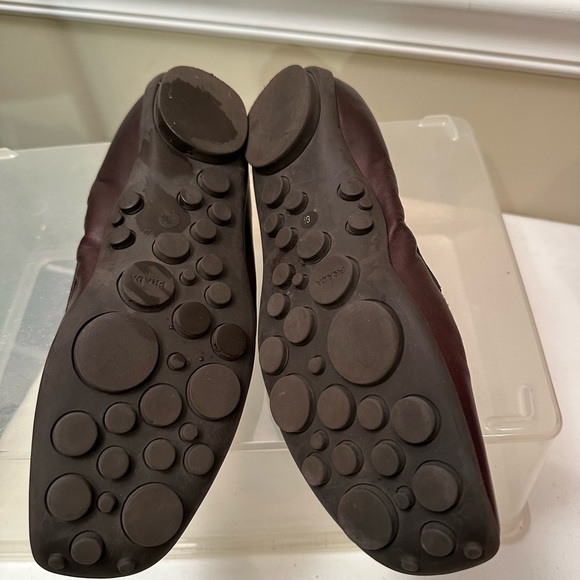 PRADA vintage brown leather loafer with rubber soles see pic. - Picture 5 of 5